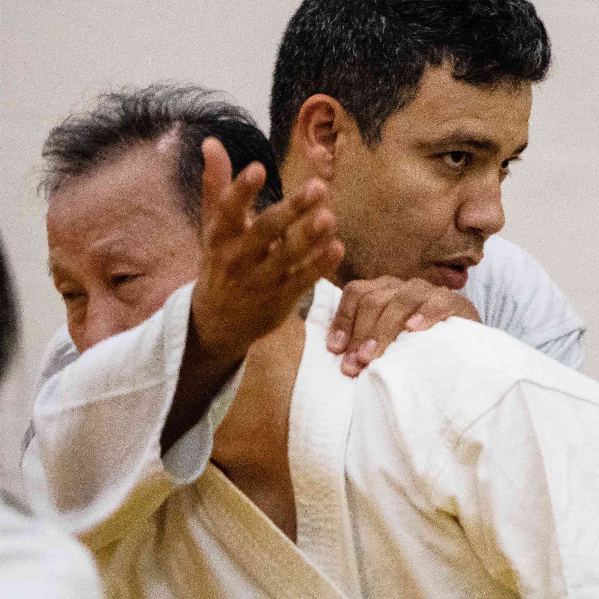 Ontario Aikido Federation two men sparring